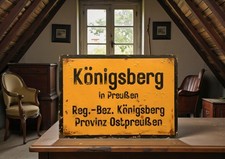 Targa locale Königsberg nella