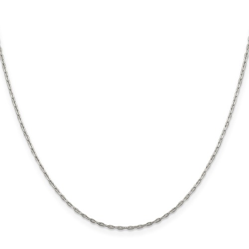 Collana con catena argento - catena, in