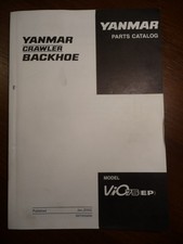 x 321 Yanmar Vio 75 lista ricambi parts list libro ricambi