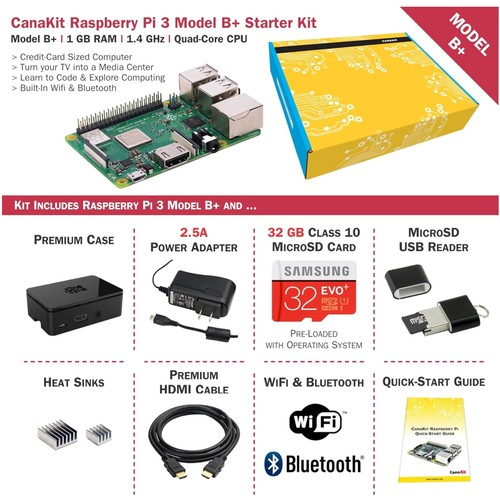 Raspberry kit 32gb - raspberry, pi