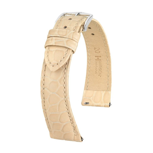 Cinturino beige pelle di - in,