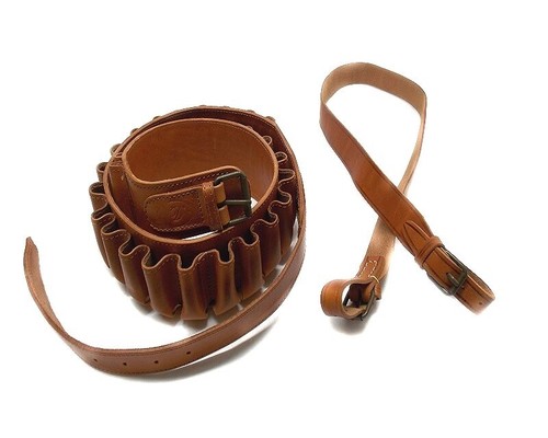 Cartuccera bretella cuoio - cartuccera, e