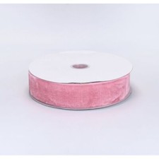 Nastro in VELLUTO ROSA ANTICO 3.8 cm x 20 metri 14XX