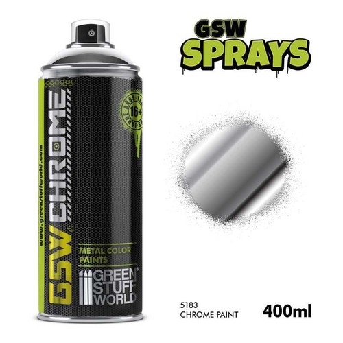 Bomboletta spray cromato 400ml - cromato,