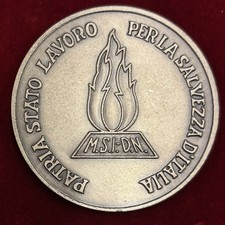 3916 - Medaglia MSI-DN "Centenario di Benito Mussolini 1883 - 1983"