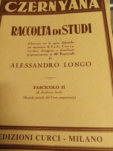 Czerny czernyana raccolta - czernyana,