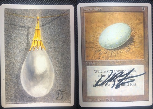 Mtg revised dingus egg artist - dingus,