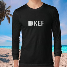 KEF Merchandise Essential Logo American Long Sleeve T-Shirt Funny S to 5XL