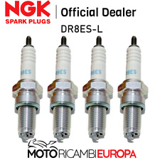 4 CANDELE NGK DR8ES-L YAMAHA FZ 750 GENESIS 750 1987 1988 1989 1990
