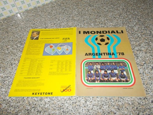 Album argentina lampo flash - album, 78