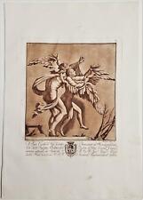 Stampa antica Incisione due