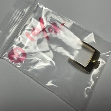 Fibbia in piastra Rolex vintage per bracciale in pelle 8 10 mm