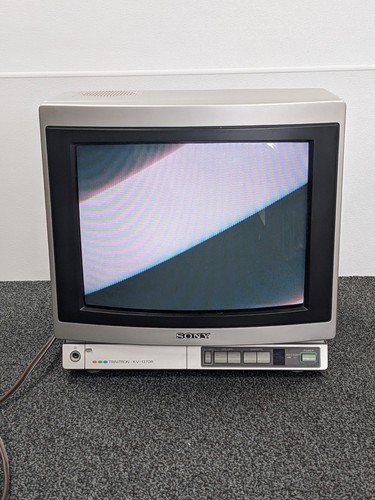 Sony trinitron color tv - 13",