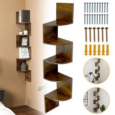 5 ripiani scaffale angolare