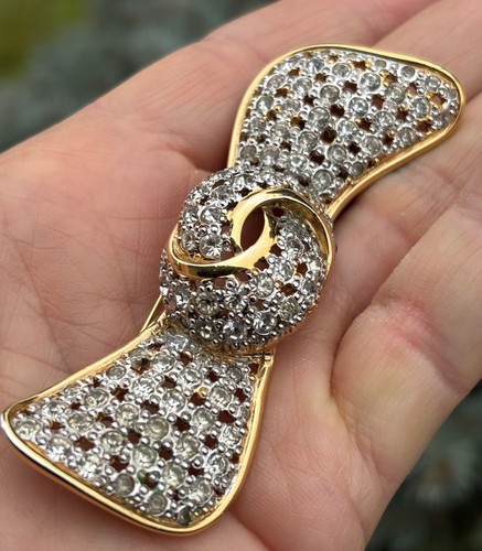 Elegante spilla brooch - brooch, fiocco