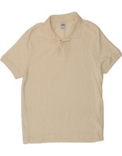 Polo uomo ZARA XL beige cotone