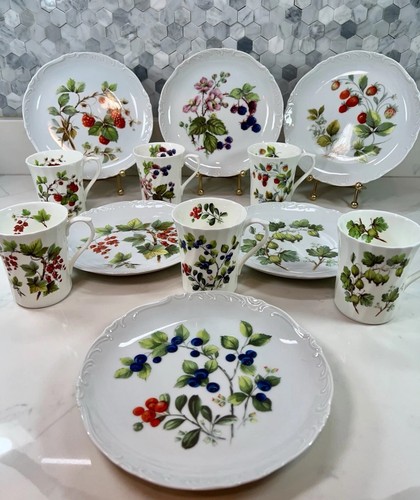 1950s berries fruit 12pc - berries/fruit,