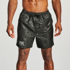 PANTALONCINO LEONE MMA SHORTS ARTI MARZIALI CAMOBLACK ABX512 THAI KICK BOXING