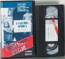Combat Film La guerra sporca VHS 1943-1945 La guerra in Italia