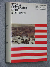 Libro Il Saggiatore STORIA LETTERARIA DEGLI STATI UNITI volume 3 letteratura USA