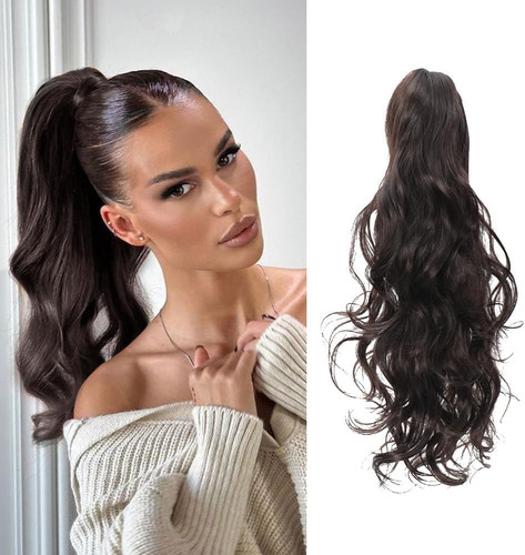 Coda capelli ricci ondulati - coda,