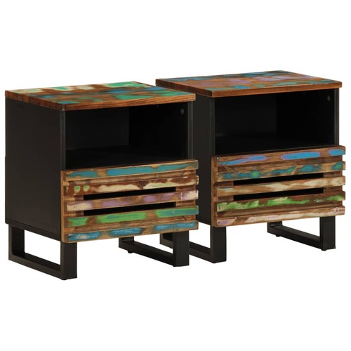Vidaxl comodini 2pz 40x34x46 - comodini,