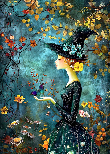 Aceo artist trading card - artist,