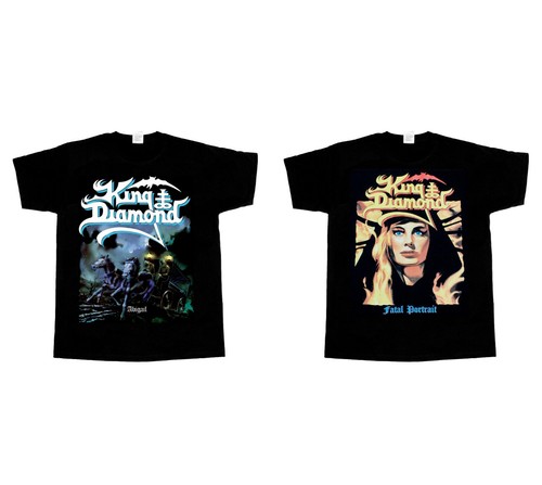 Maglietta king diamond abigail - maglietta,