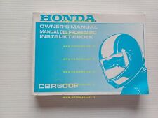 Honda CBR 600 F 1992-3 manuale