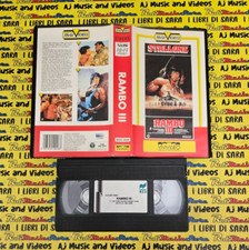 VHS*film** RAMBO III sylvester stallone 1990 RCS VIVIVIDEO DGVS 10028 (F309)