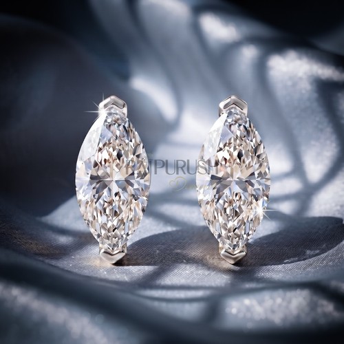 Orecchini vvs moissanite - orecchini,