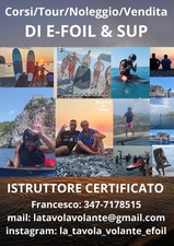 Gift Card La Tavola Volante E-Foil Compra O Regala Un Emozione Ore Lezioni Tour 