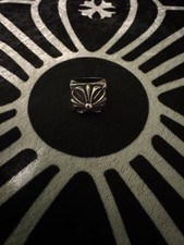 Anello Cuore Cromato Misura 6