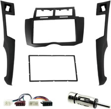 Cornice Stereo 2 DIN per Yaris, Vitz, Platz 2005 2011, Migliora L'Aspetto Visivo