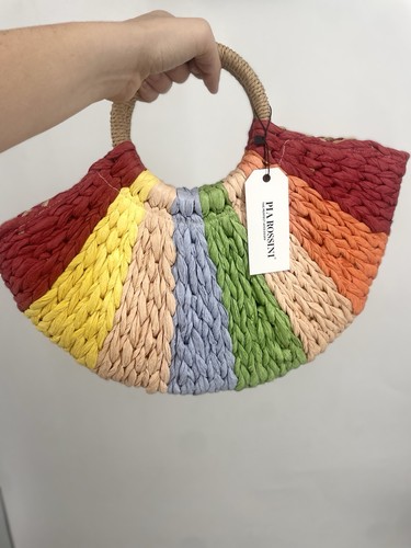 Nuova borsa tote vimini - nuova,