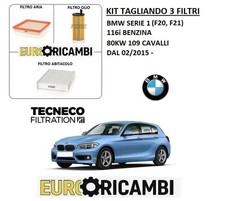 TAGLIANDO 3 FILTRI TECNECO BMW