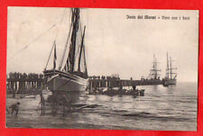 VIAREGGIO -VARO PESCHERECCIO CON I BUOI -vg 1915 - LUCCA