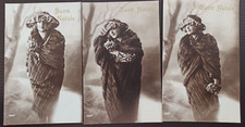 VINTAGE LADY POSTCARDS PHOTO -