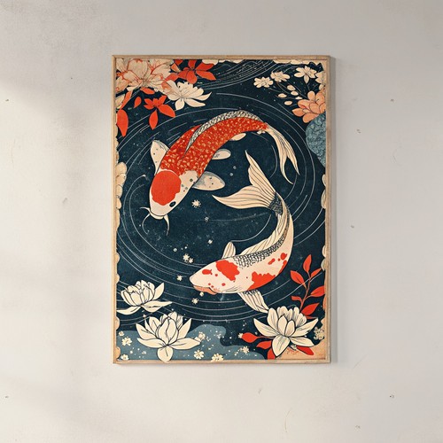 Carpa koi giapponese - carpa,