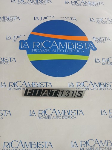 Scritta fregio fiat 131s - scritta,