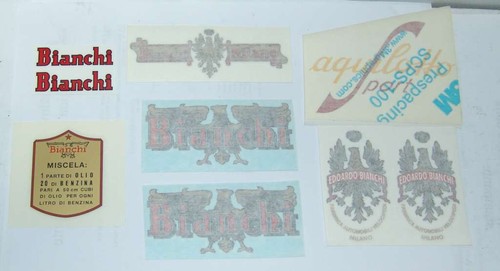 Kit adesivi loghi bianchi - kit,