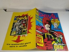 DEVIL N. 50 CORNO MOLTO BUONO ORIGINALE + MANIFESTO TIPO UOMO RAGNO F4 THOR HULK