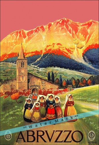 Abruzzo italia 1926 - 1926, costa