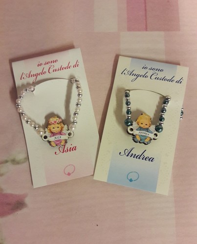 Bracciale con angelo custode - bracciale,