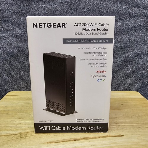 Netgear modem via - via, cavo