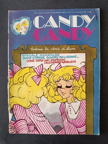 Fumetto candy - candy, anno
