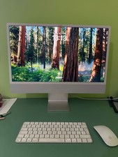 Apple iMac 24" (512GB SSD, Apple M1, 3,20GHz, 8GB, GPU 8‑core) Argento -...