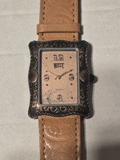 Elegante Orologio Vintage Da Polso Sheffield WEST anni 80 E Decorazioni Acciaio
