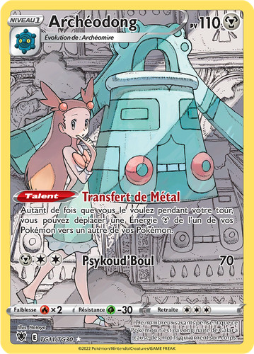 Carte pokémon archéodong - pokémon,