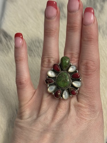 Anello grappolo enorme - anello,